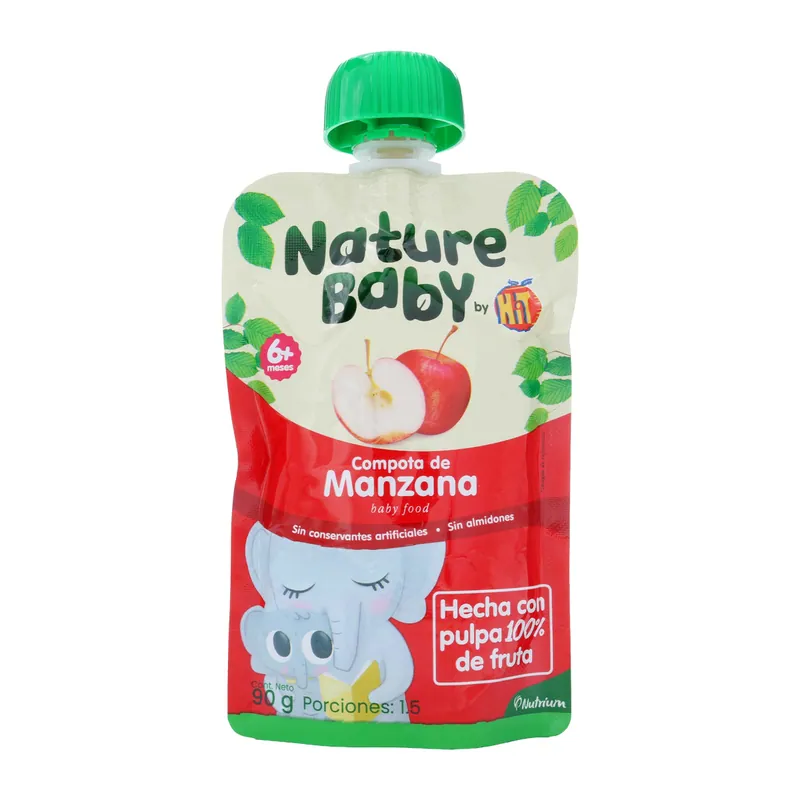 Compota Nature Baby Manzana Do 90 g
