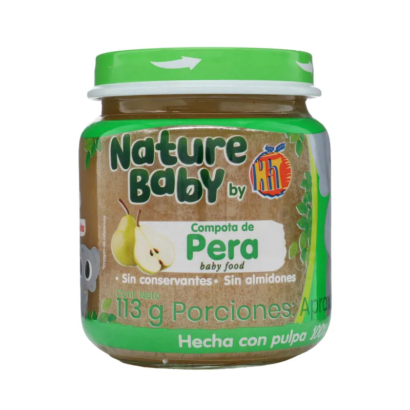 Compota Nature Baby Pera 113 g