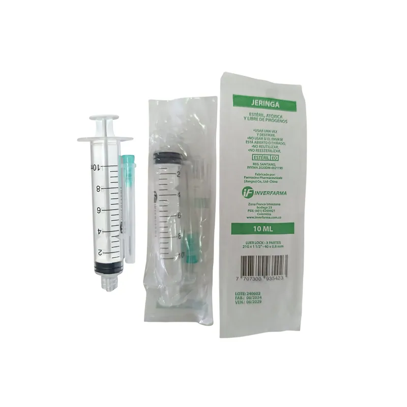 Jeringa 21 g x 1.1/2 3p 10 mL Inv
