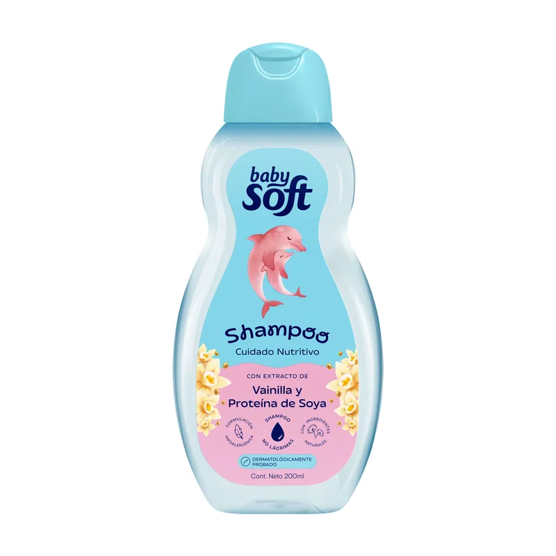 Champú Baby Soft Cuidado Nutritivo 200 mL
