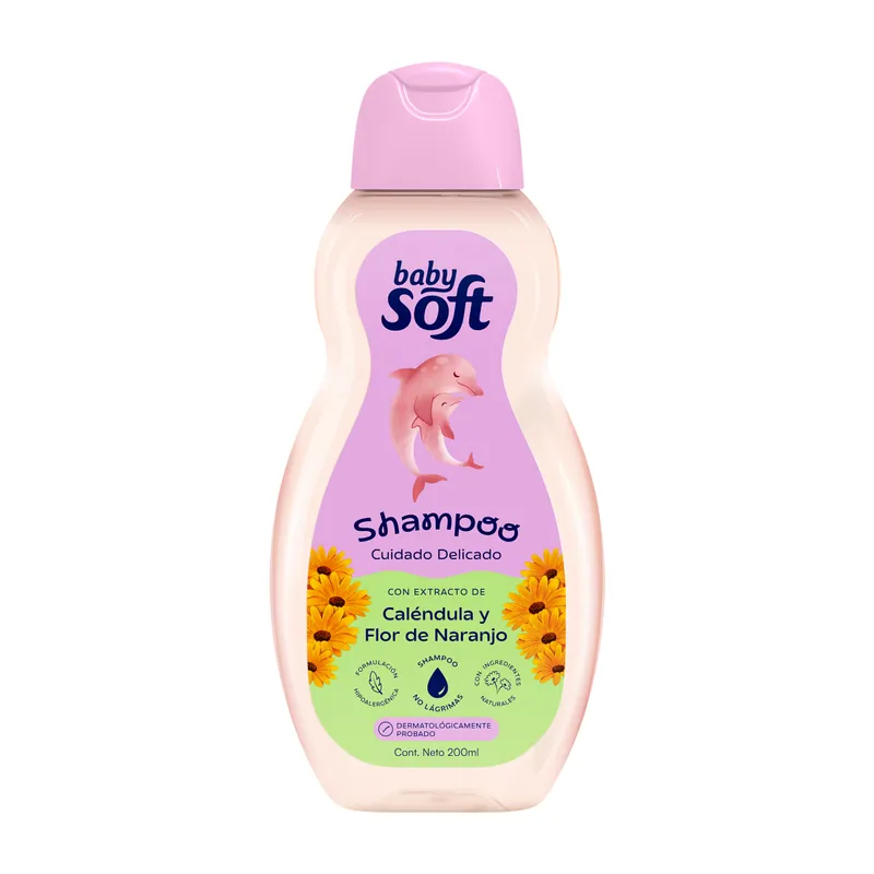 Champú Baby Soft Cuidado Delicado 200 mL