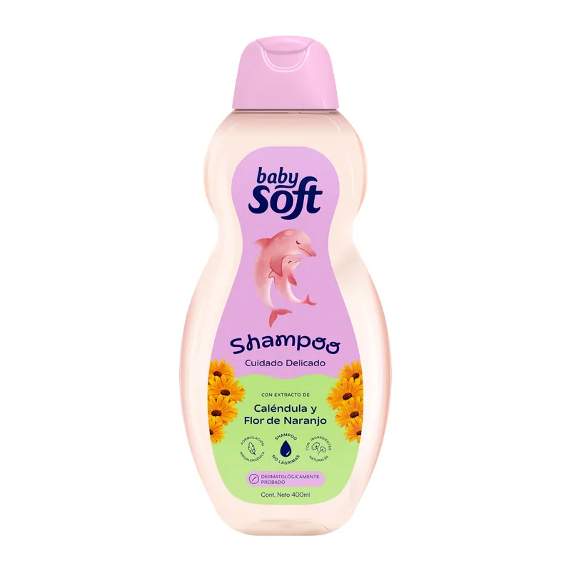 Champú Baby Soft Cuidado Delicado 400 mL