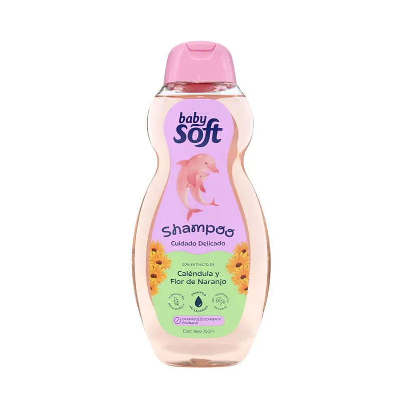 Champú Baby Soft Cuidado Delicado 750 mL