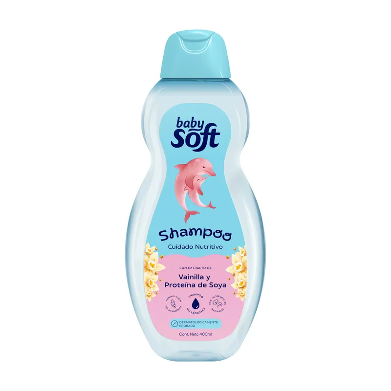 Champú Baby Soft Cuidado Nutritivo 400 mL