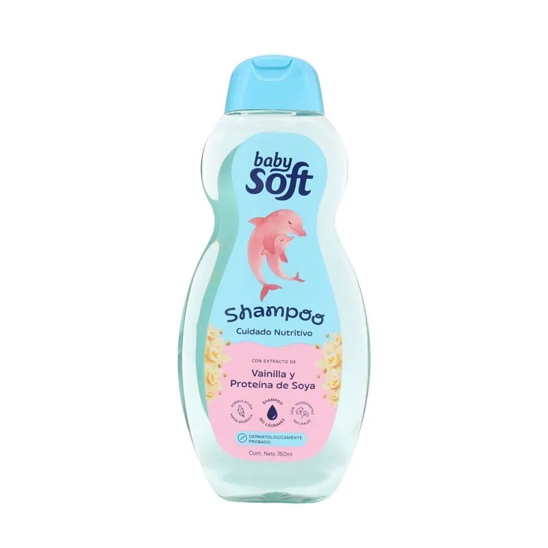 Champú Baby Soft Cuidado Nutritivo 750 mL