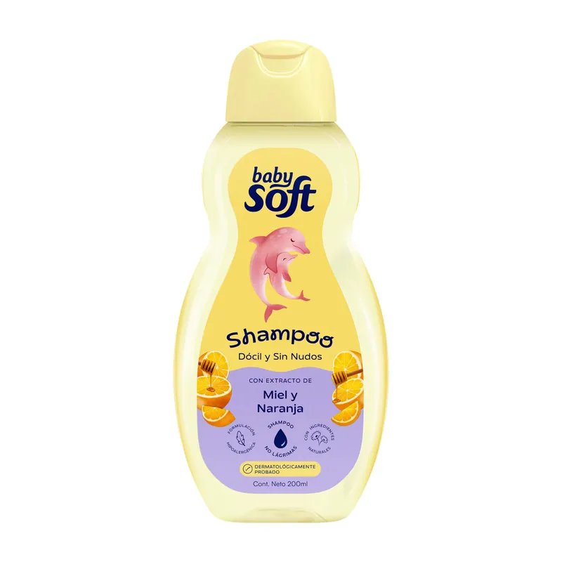 Champú Baby Soft Cabello Docil 200 mL