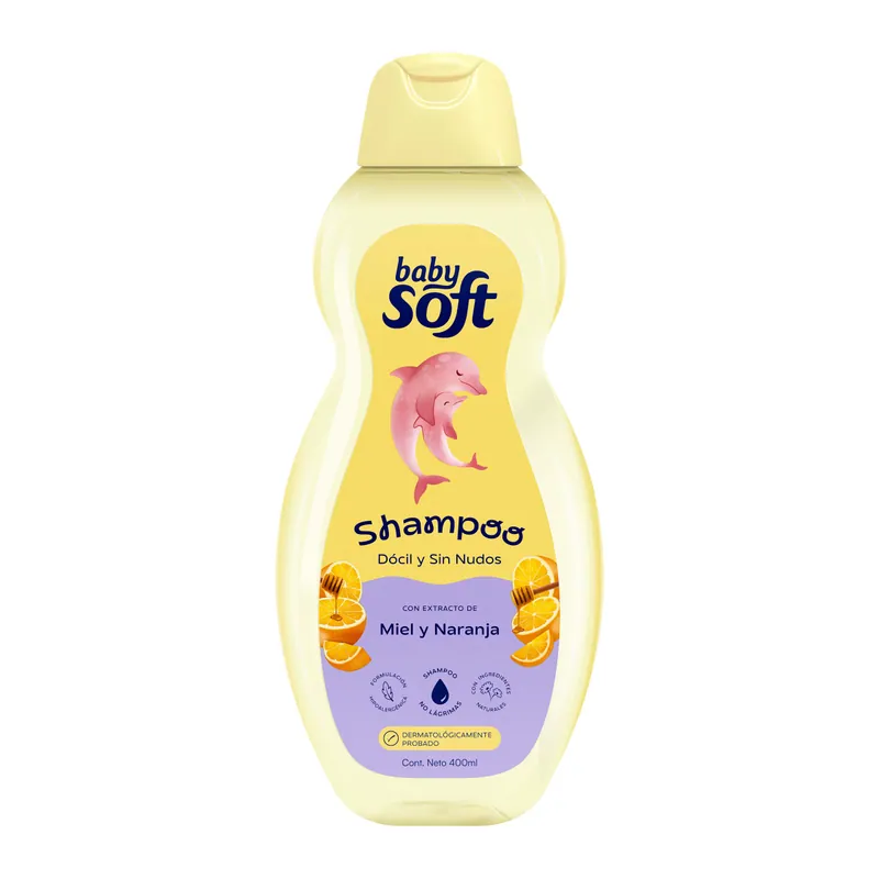 Champú Baby Soft Cabello Docil 400 mL