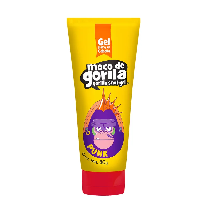 Gel Fijador Moco Gorila Punk 80 g