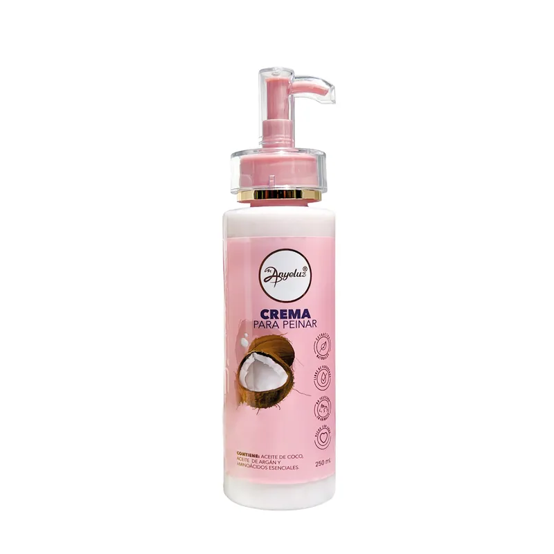 Crema Peinar Anyeluz de Coco 250 mL