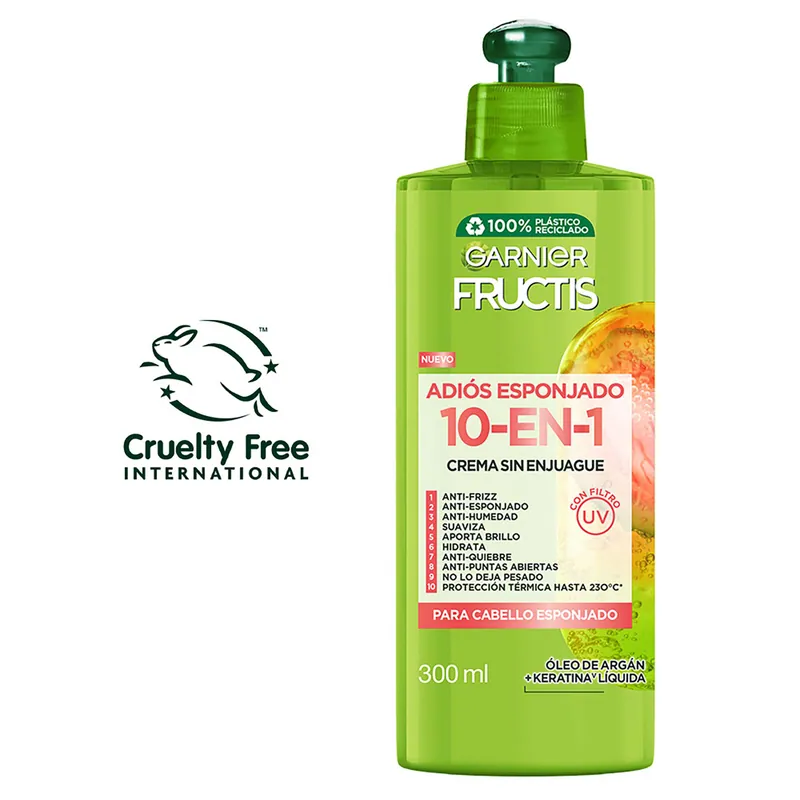 Cre Pei 10en1 Fructis Adios Espon 300 mL