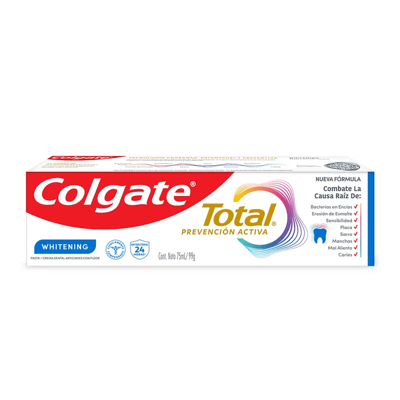 Crema Colgate Total Whitening 75 mL
