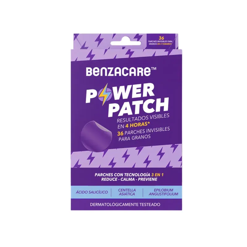 Benzacare Power Parches Acne 36 unidades