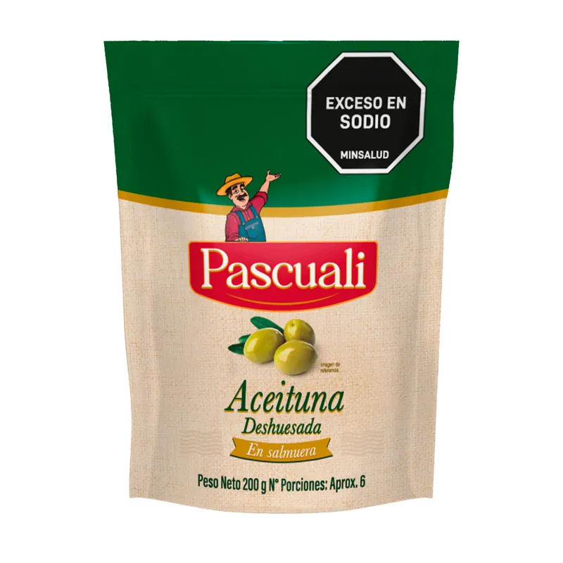Aceituna Deshuesada Pascuali Bolsa 200 g