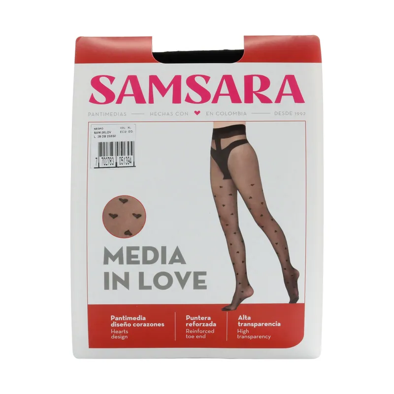 Panty Media Samsara Dise Inlove Negr Xl