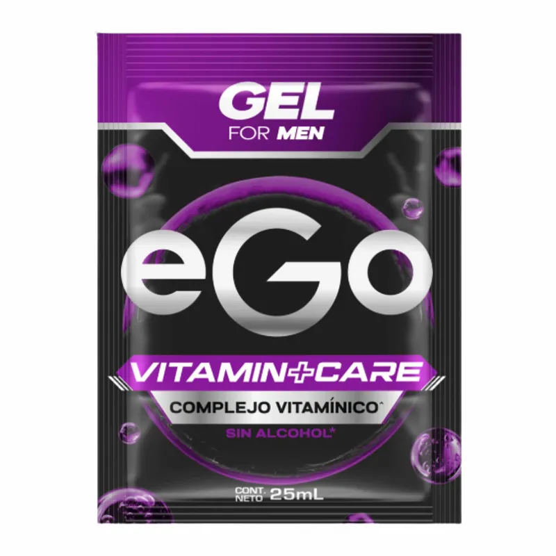 Gel Ego For Men Vitamin 25 mL 15sbs
