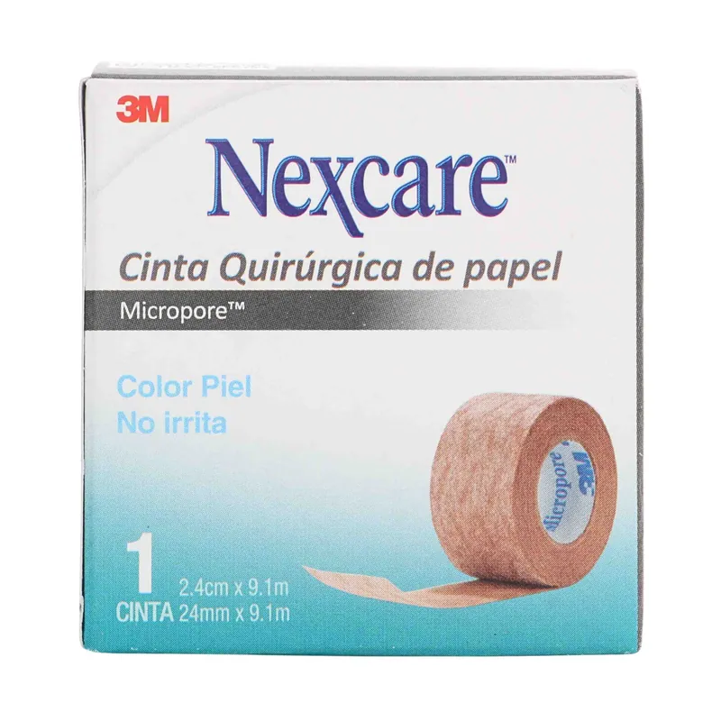 Micropore Piel 24mmx9.1m 3m
