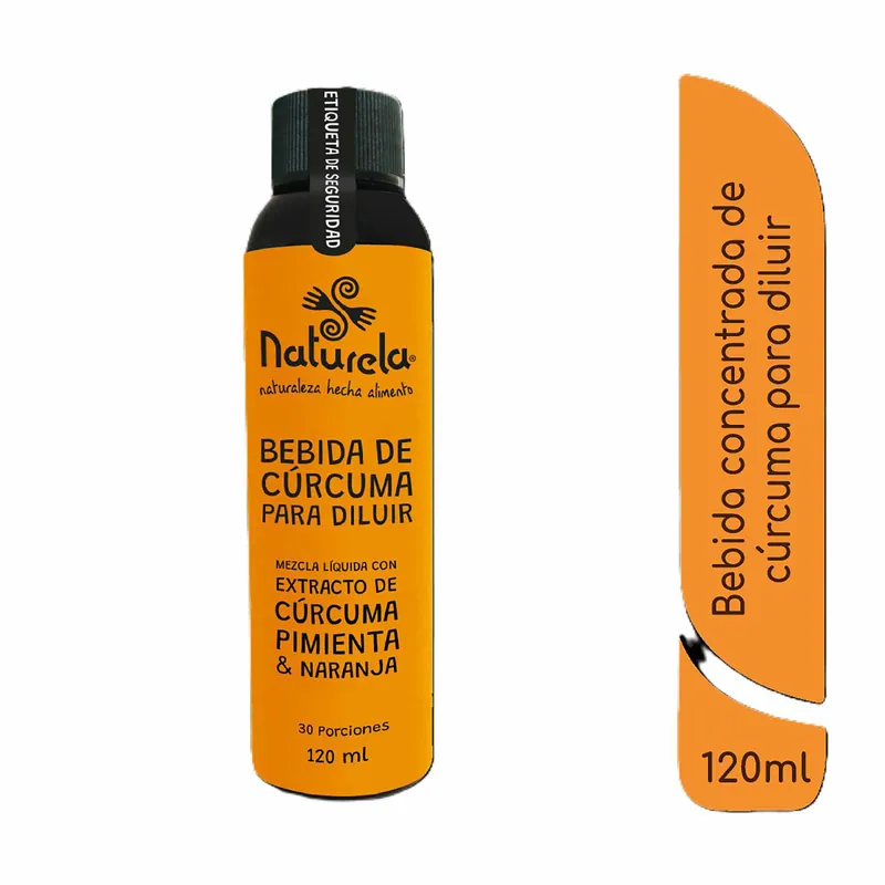 Bebida Naturela Curcuma Diluir 120 mL
