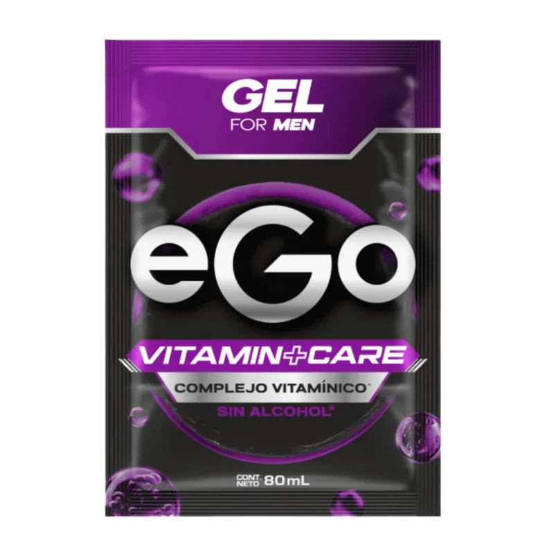 Gel Ego For Men Vitamin 80 mL 12 sobres