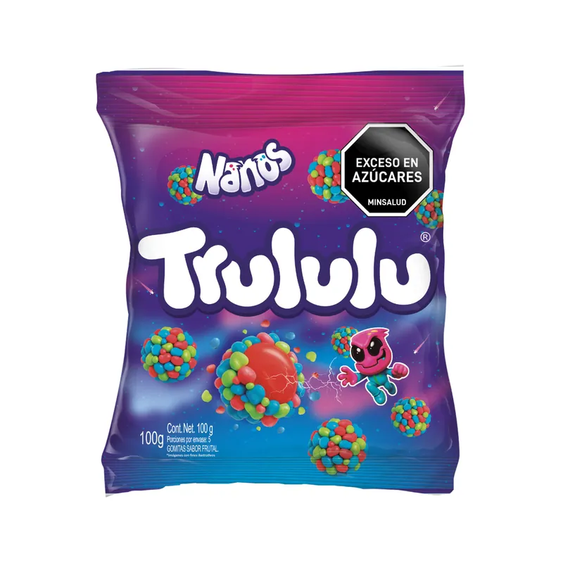 Gomas Trululu con Nanos Bolsa 100 g
