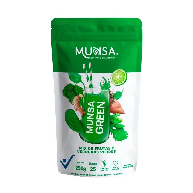 Batido Verde Munsa Green Bolsa 250 g Nti