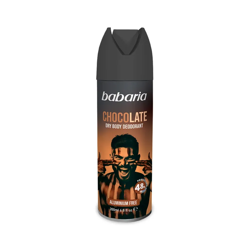 Desodorante Babaria Spray Dry Chocolate 200 mL