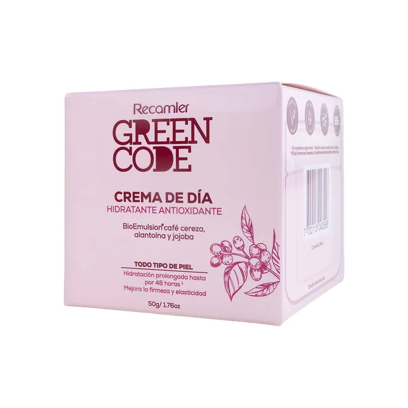 Cre Facial Dia Hidrat Green 50 g