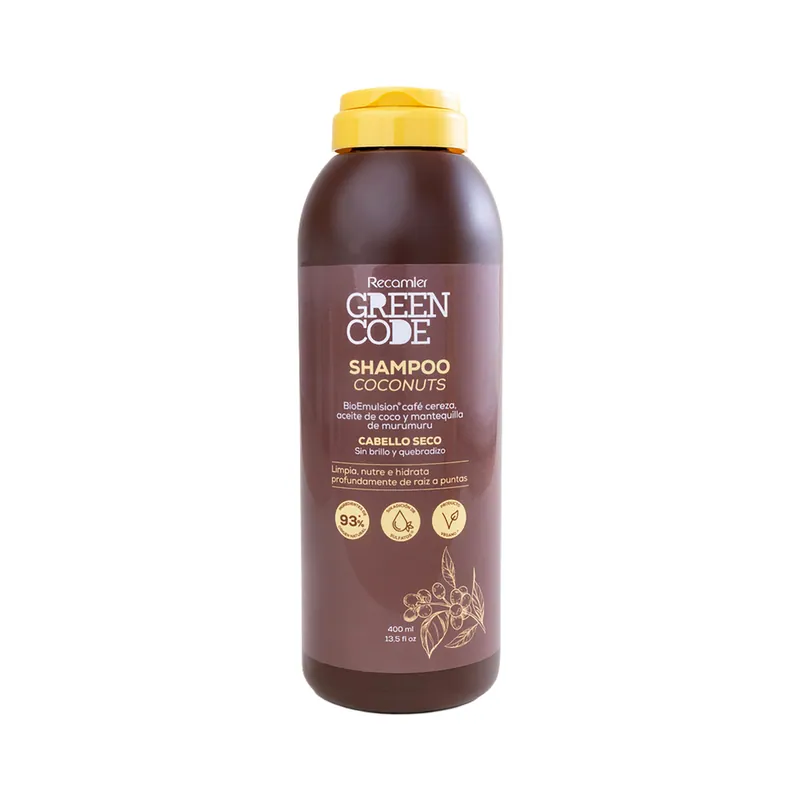 Champú Cabellos Secos Green Code 400 mL