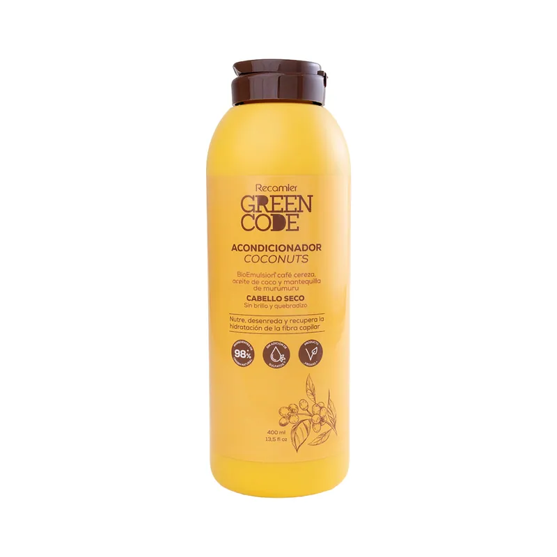 Aco Green Code Cabello Seco 400 mL