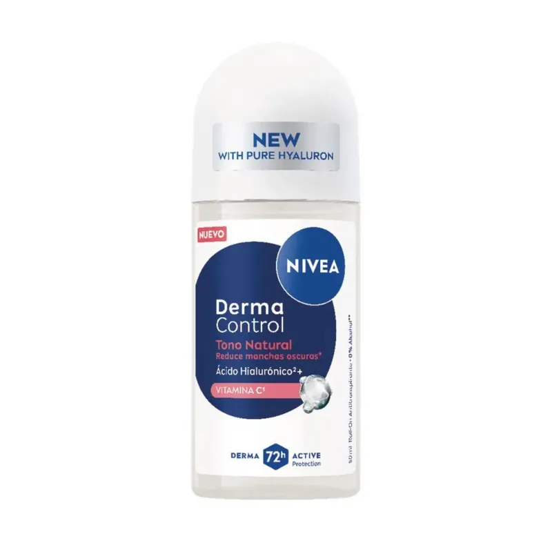 Desodorante Nivea Rol Derma Cont Tono Nat M 50 mL
