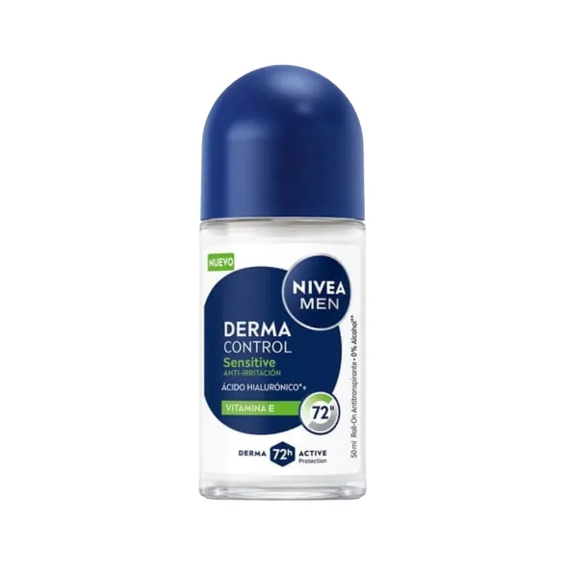Desodorante Nivea Rol Derma Control Sensi H 50 mL