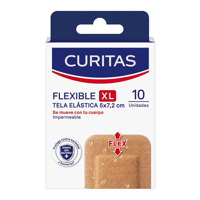 Curitas Flexible Xl 10 Unidades