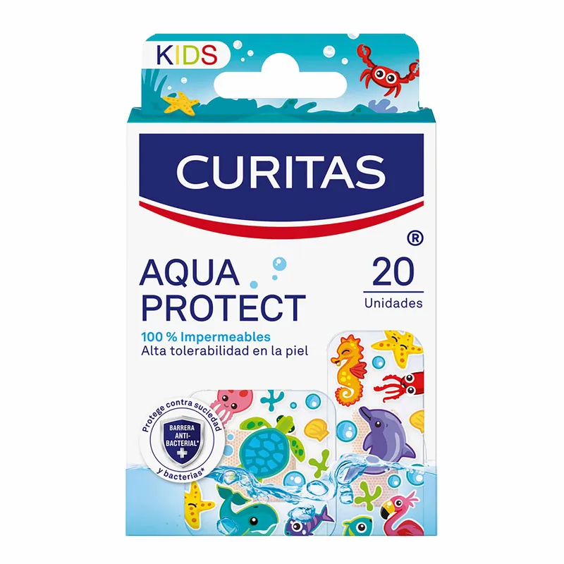 Curitas Aqua Protec Kids 20 Unidades