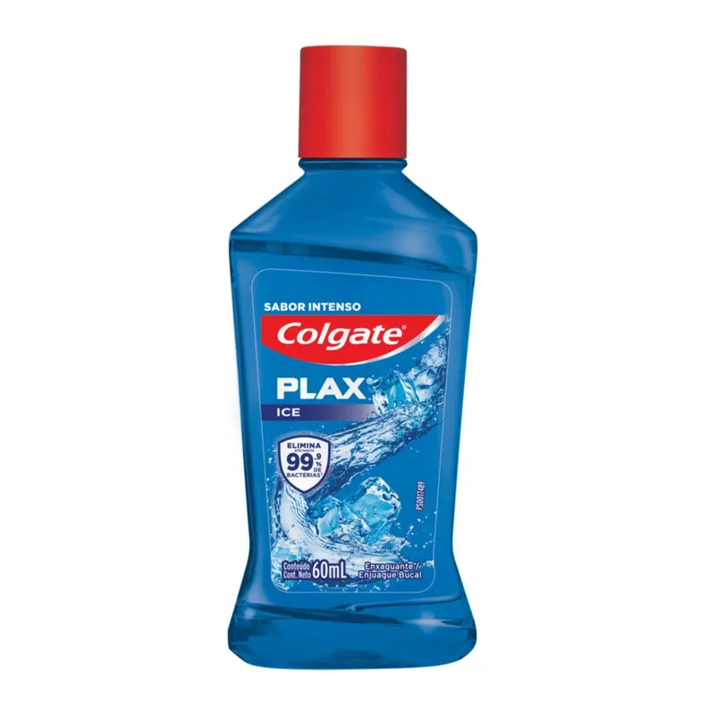 Enjuague Colgate Plax Ice Infinity 60 mL