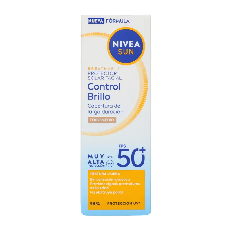 Pro Solar Nivea Sun Control Fps50 40 mL