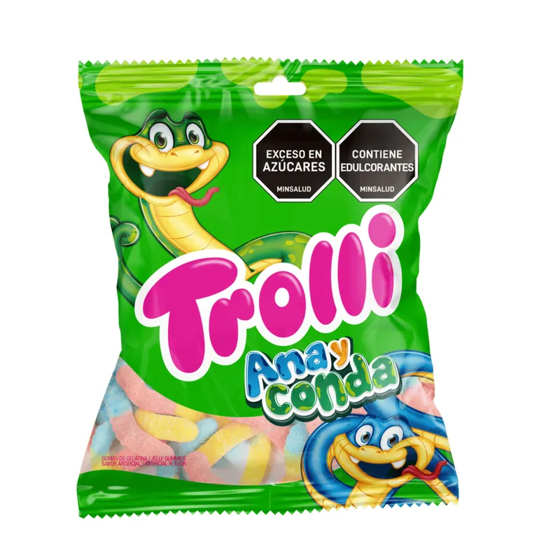 Gomas Trolli Anayconda Bolsa 35 g