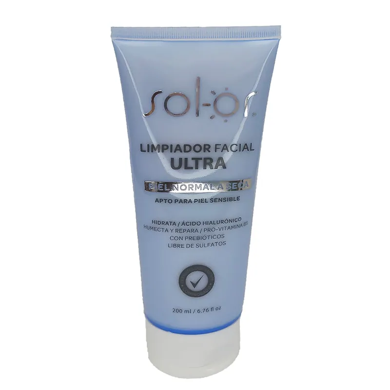 Limpiador Facial Ultra Sol-Or 200 mL