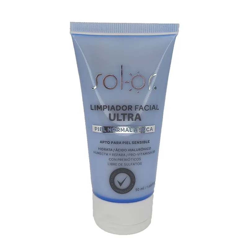 Limpiador Facial Ultra Sol-Or 50 mL