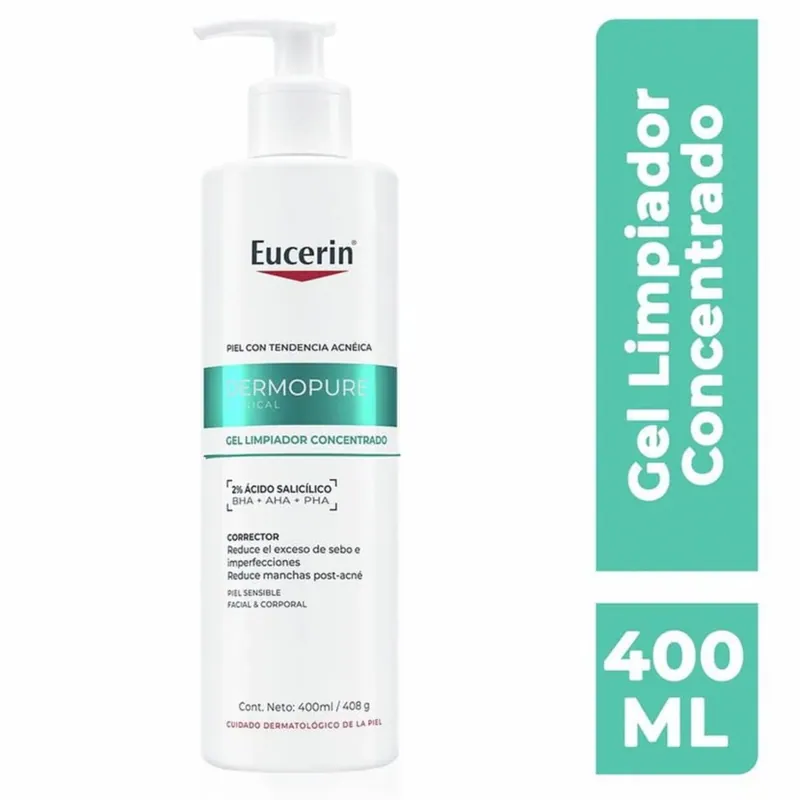 Eucerin Dermopure Gel Limp Concent 400 mL