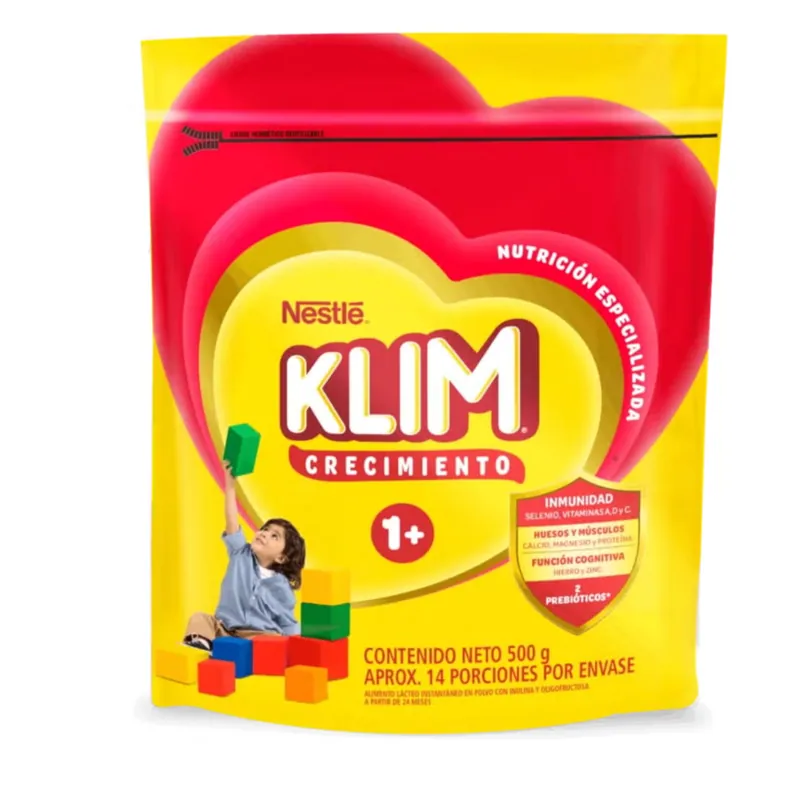 Klim Crecimiento 1+ 500 g Bolsa