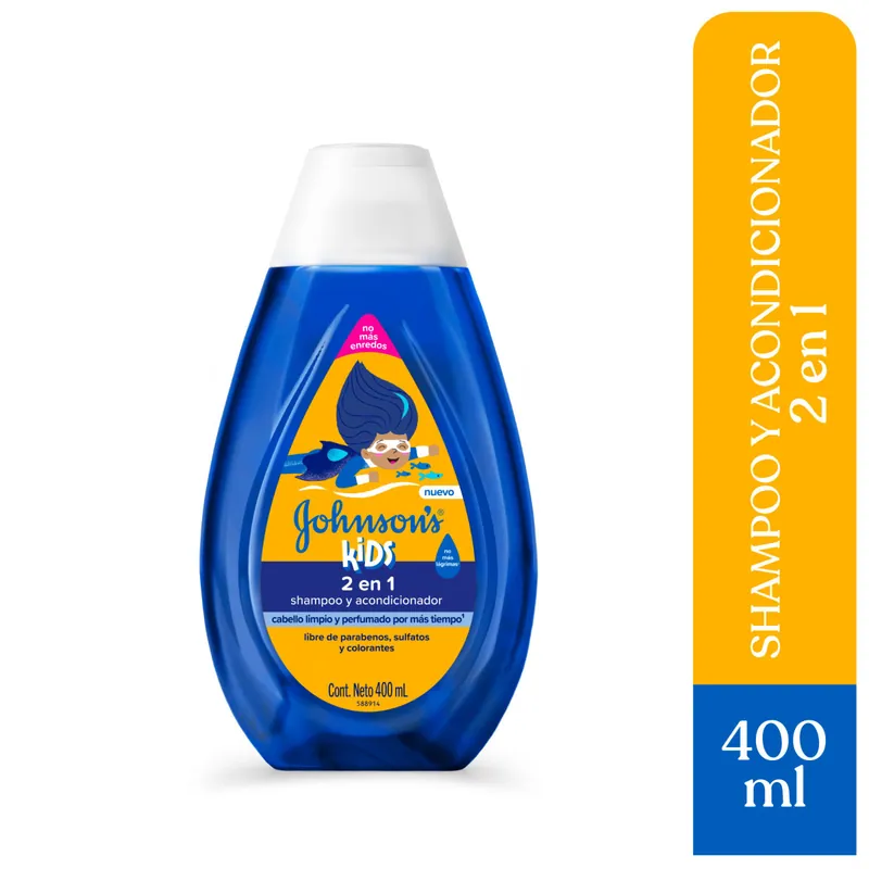 Champu y Acon Jj 2 en 1 400 mL