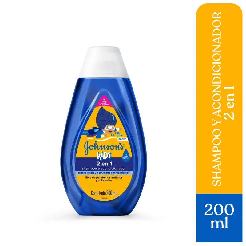 Champu y Acon Jj 2 en 1 200 mL
