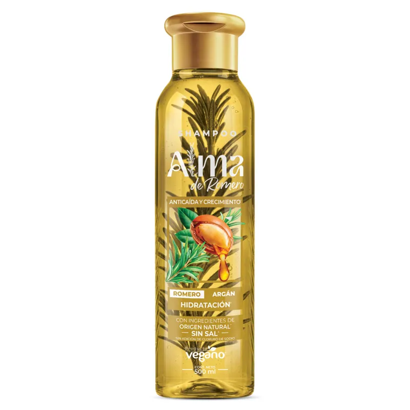 Champu Alma de Romero Argan 500 mL