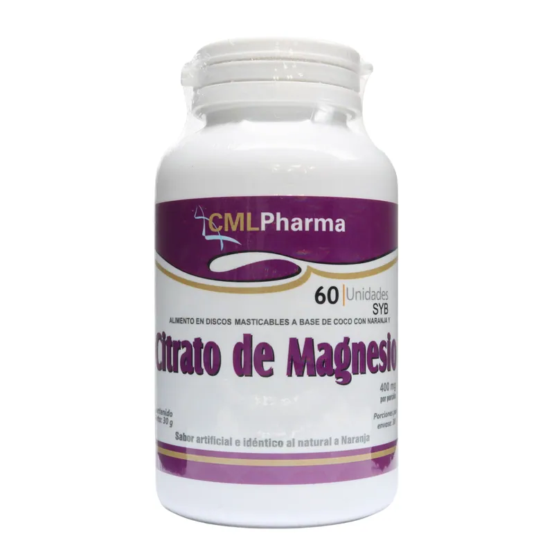 Citrato de Magnesio Cml 60 unidades